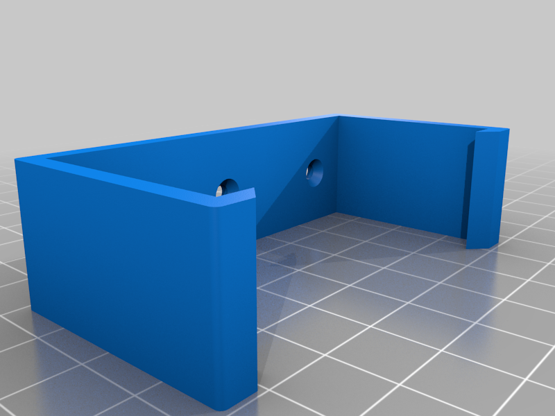 mounting clip for wall-mounting power supplies, customizable