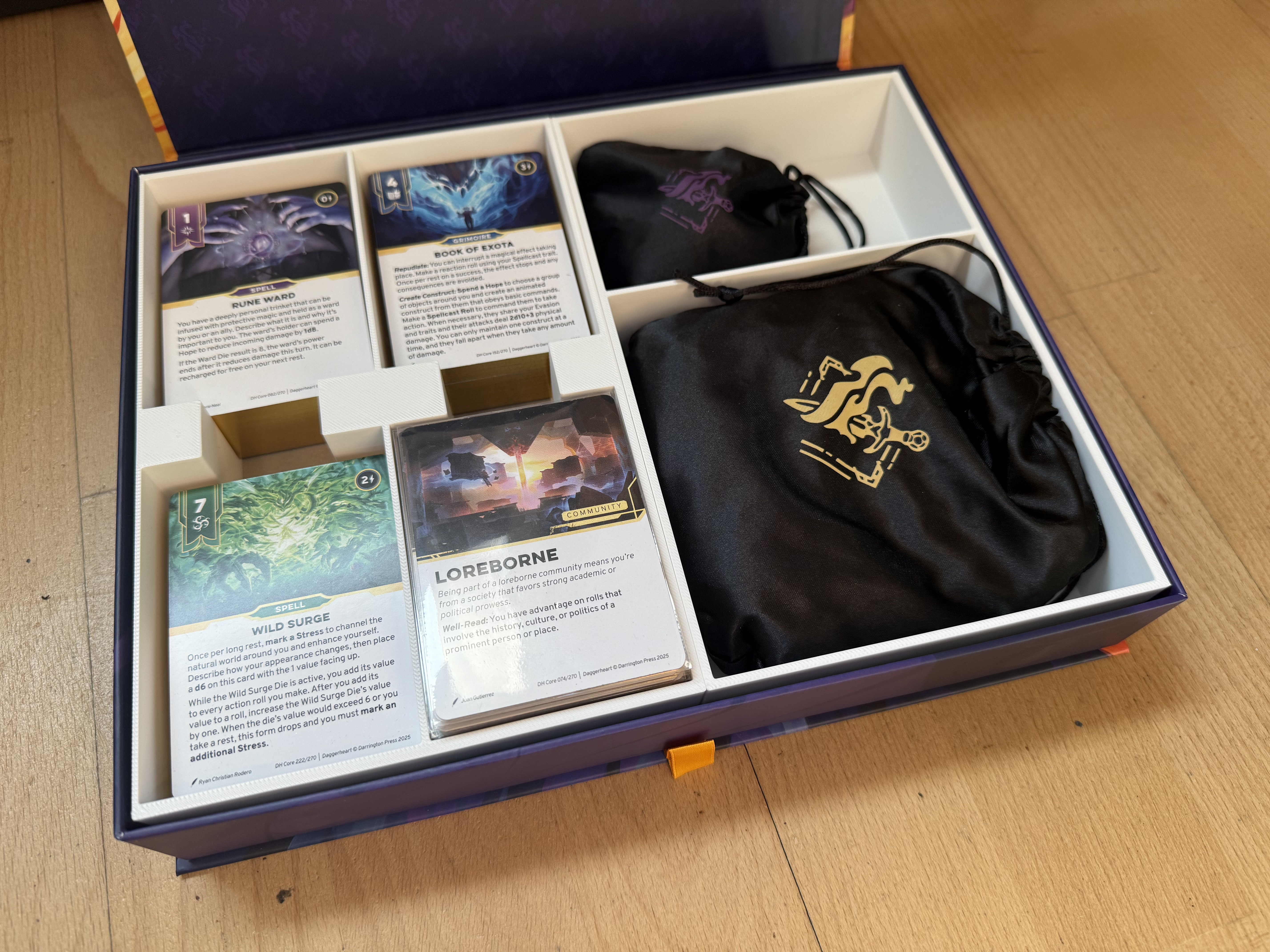 Daggerheart - Limited edition box insert