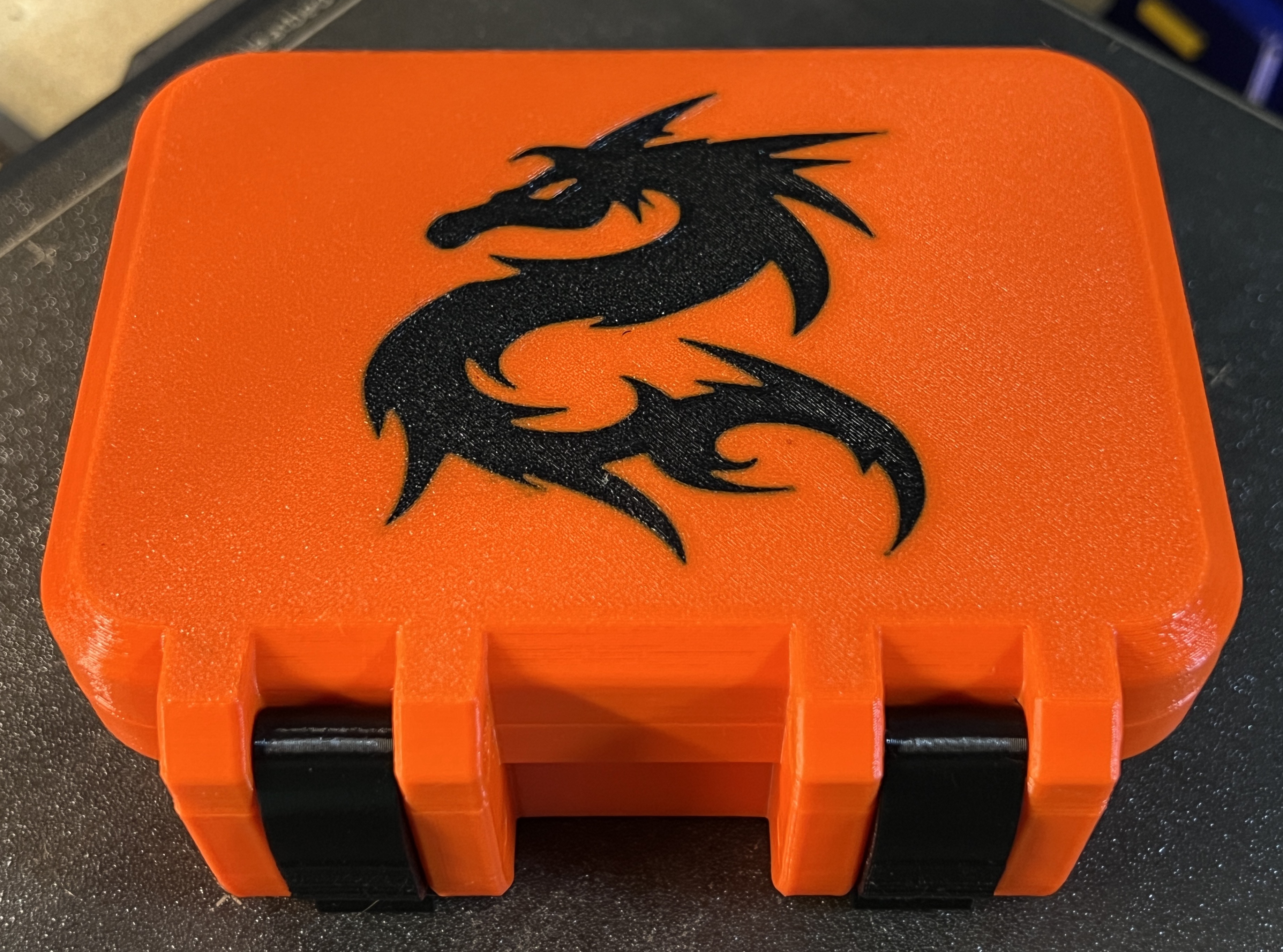 Penguin Utility Case Dragon Motif MMU Top by muddymaker Download free