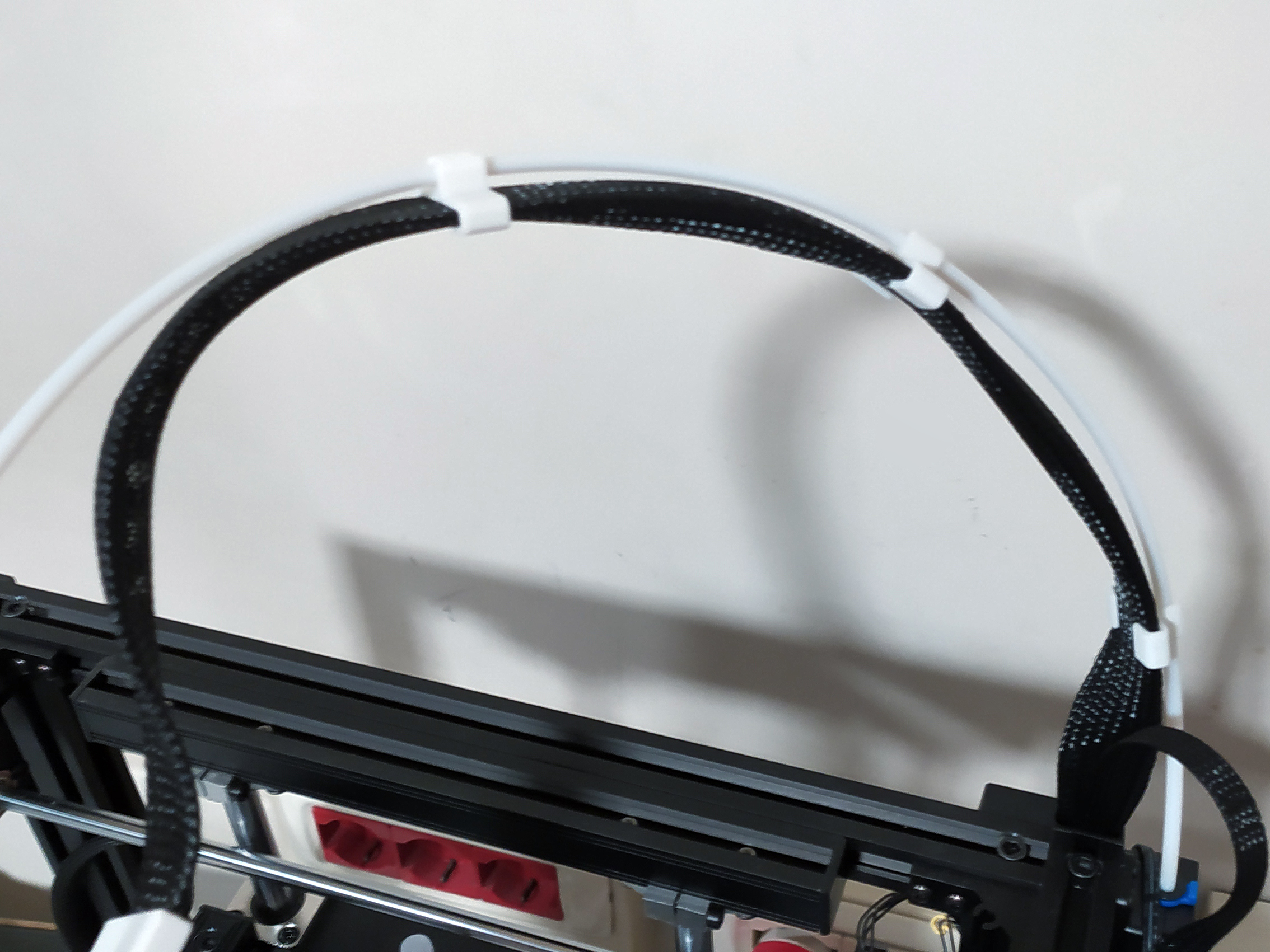 Ender 5 S1 Nozzle Cable and Bowden Tube Clip