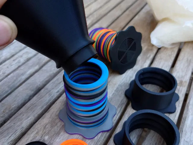 Funnel for Adjustable Spool Holder for Silica Gel / Spool Weight