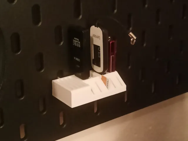 USB & (Micro-)SD holder for Ikea Skadis / SKÅDIS