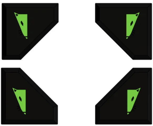 Cover Plates for RatRig Vcore-3 with logo