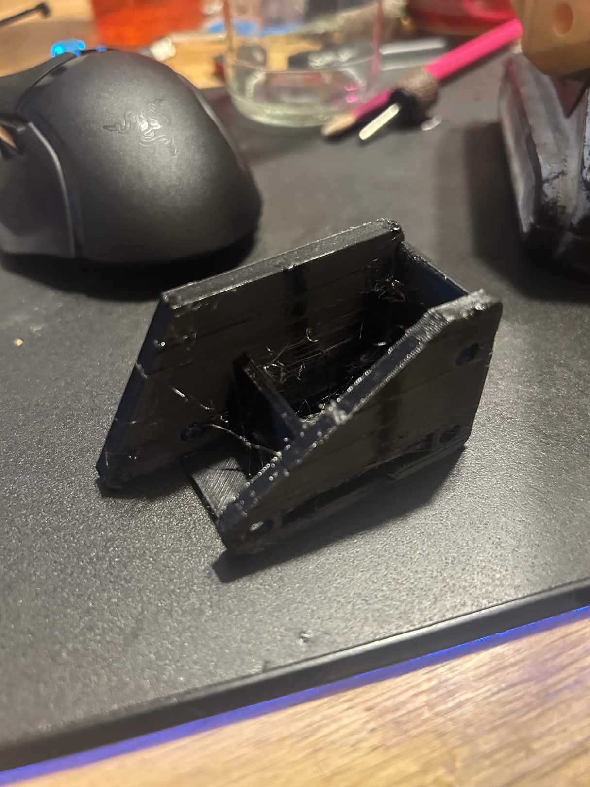 Bottom-Right without Gantry (Ender 3 V3 SE/KE Screen extension) 3D model