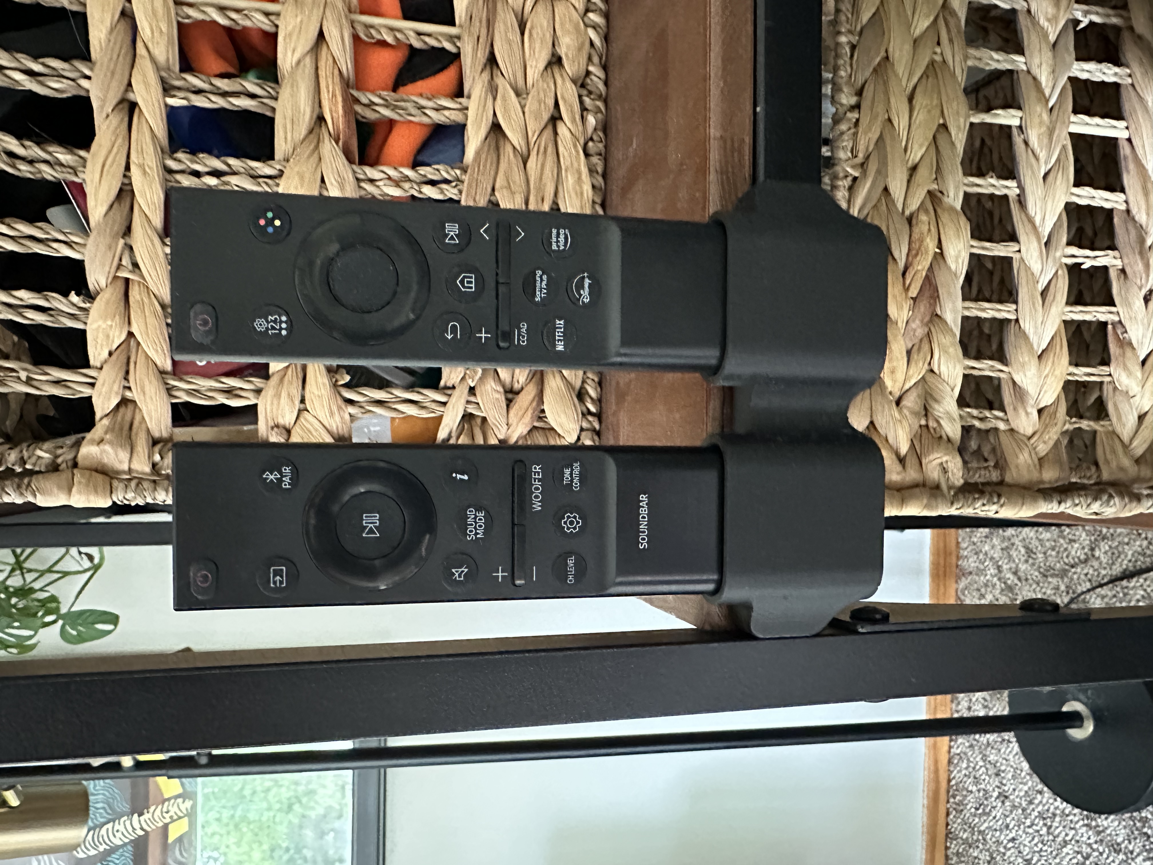 Samsung TV/Soundbar Remote Holder