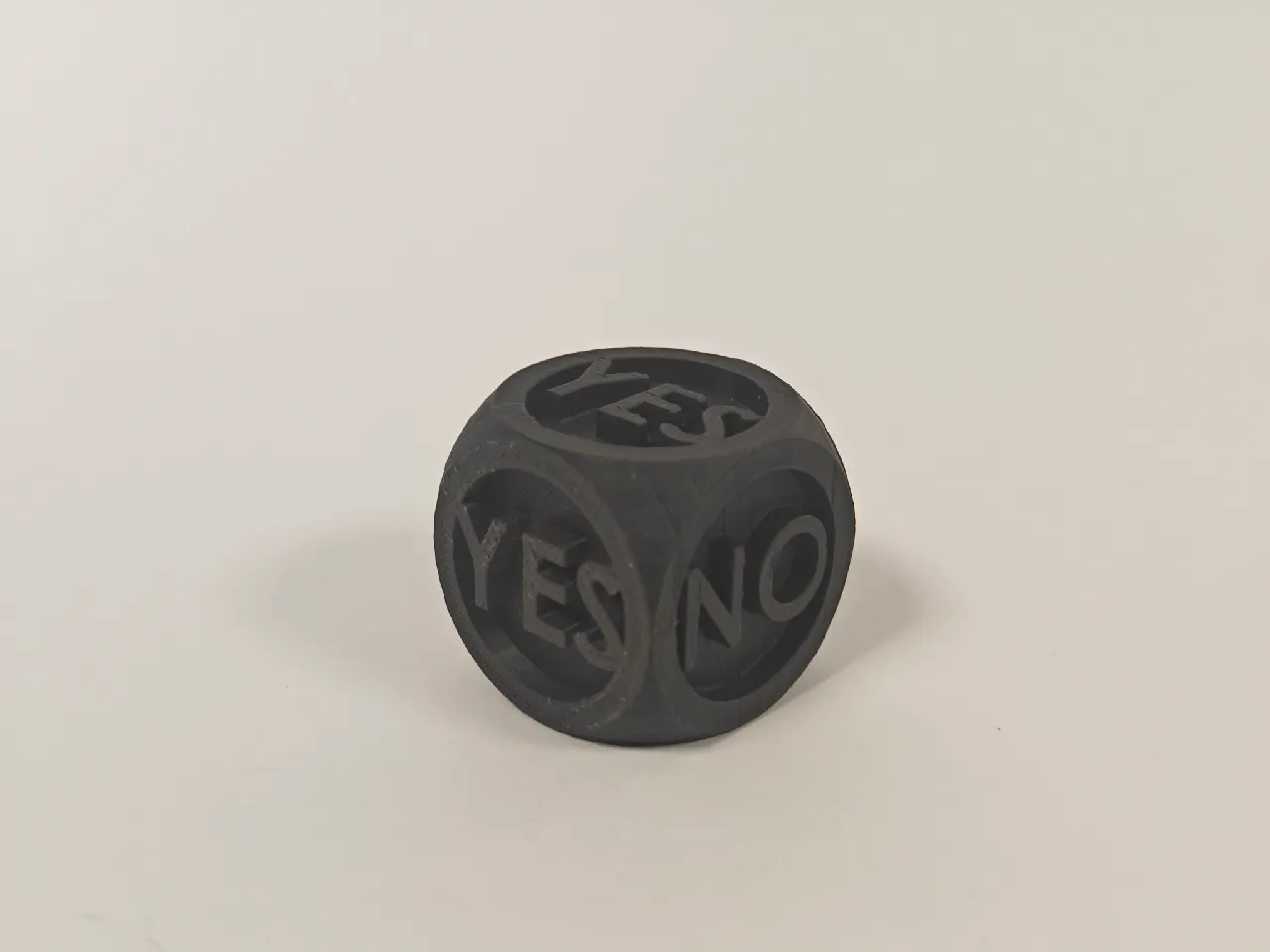 Yes/No Decision Dice | Scalable Desk Toy | 3 Sizes by Mateusz