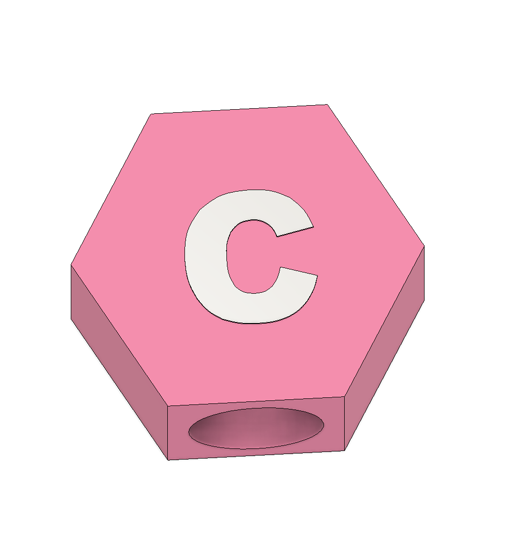 Charm Letters: fashion beads