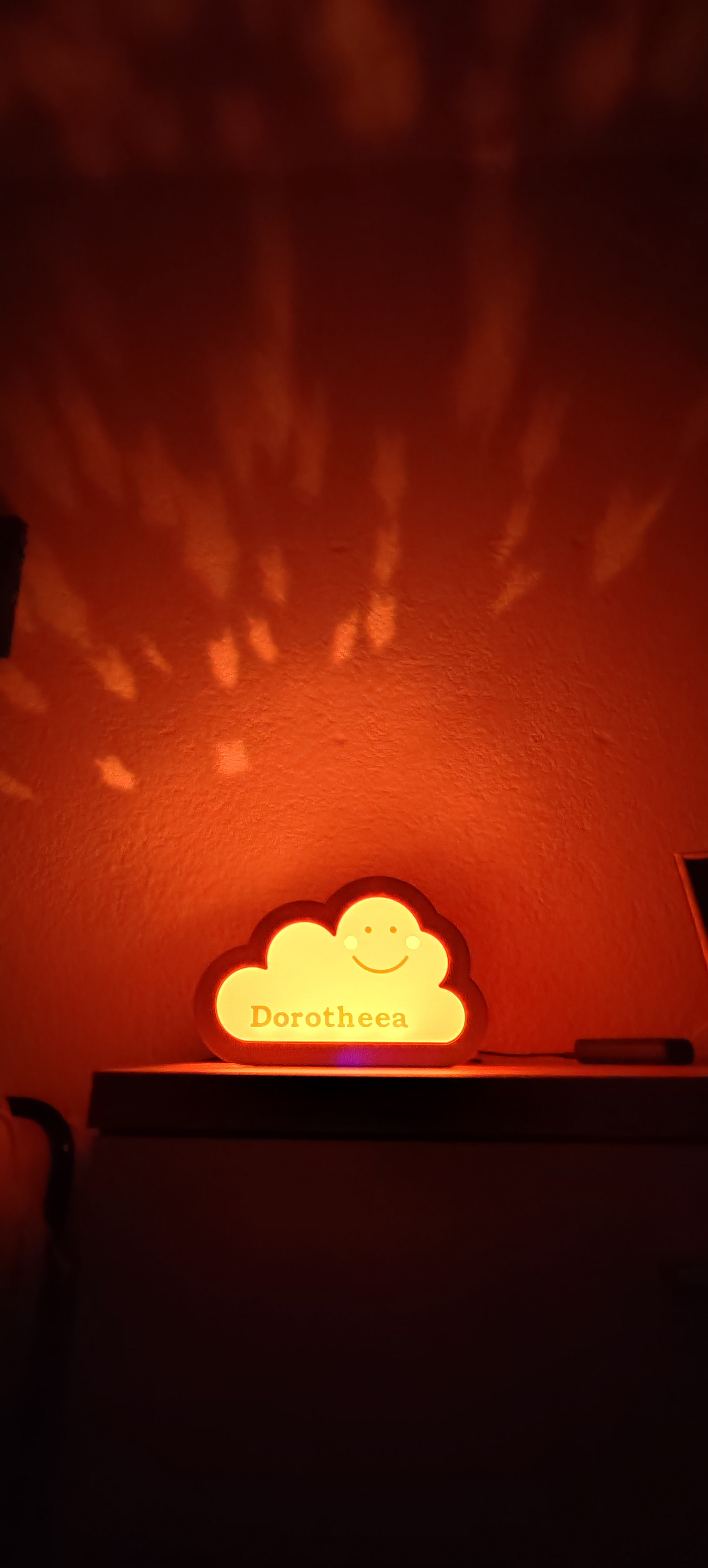 Cute Cloud Lamp (Personalized)