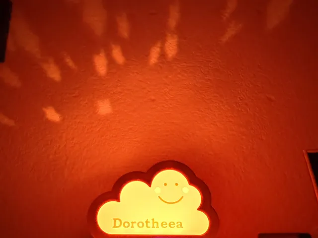 Cute Cloud Lamp (Personalized)