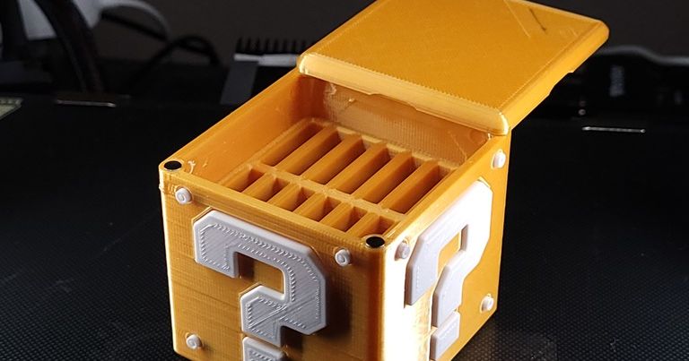Nintendo Switch Question Block XL (Magnet version) by RevHazlett ...