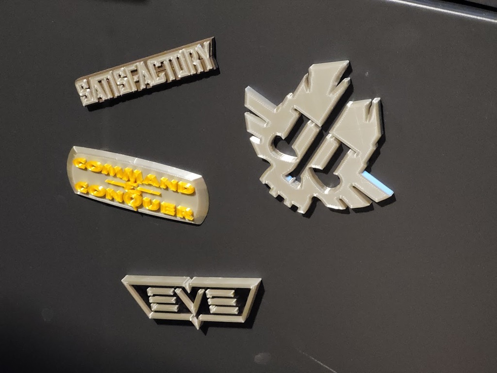 Satisfactory Logo Magnet