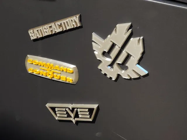 Satisfactory Logo Magnet