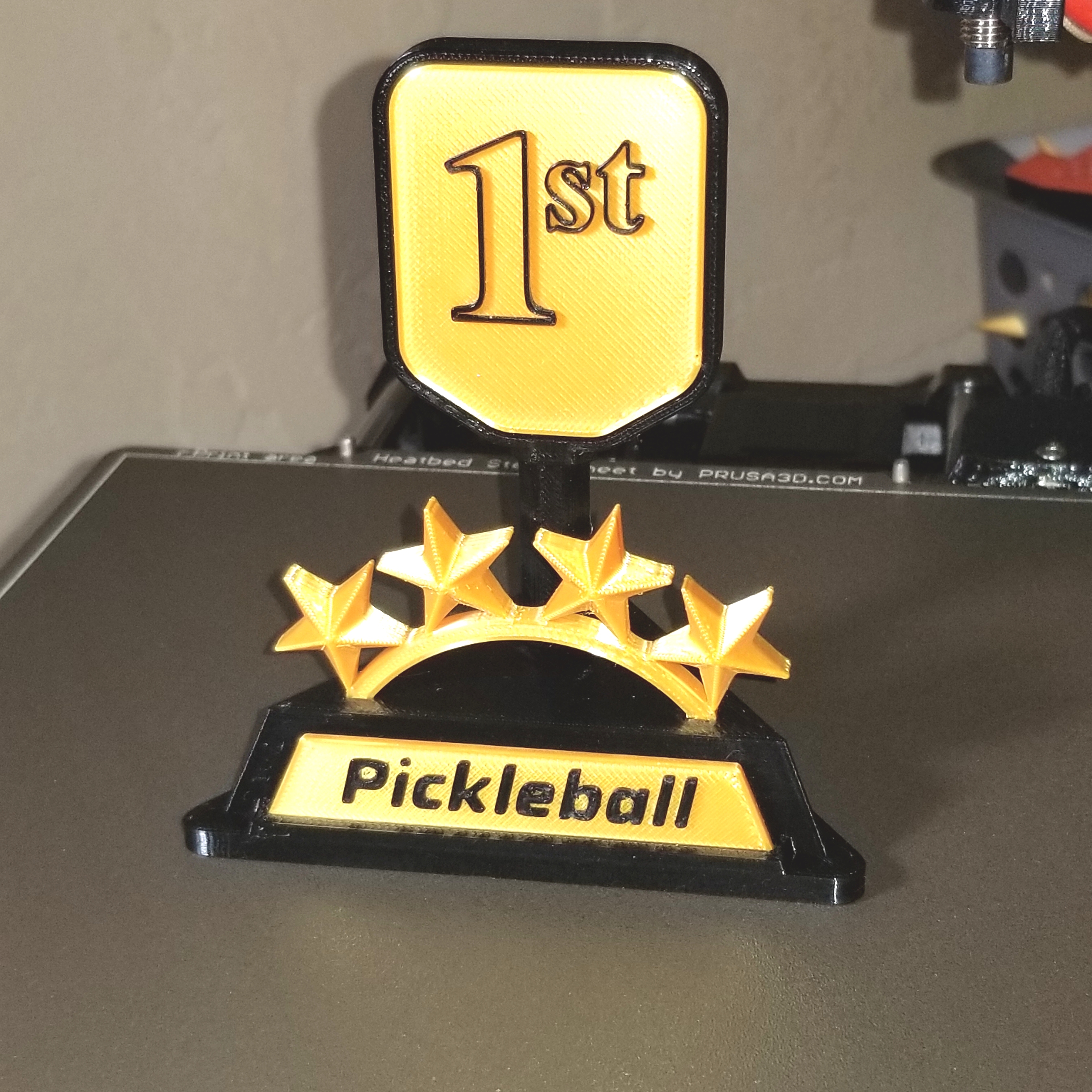 Miniatura 3 do modelo 3D Pickleball Trophy