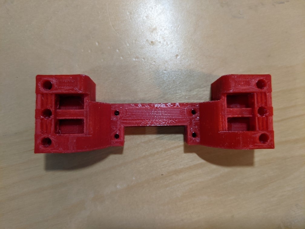 Anet Evolution X Carriage Connector (adjusted spacing)