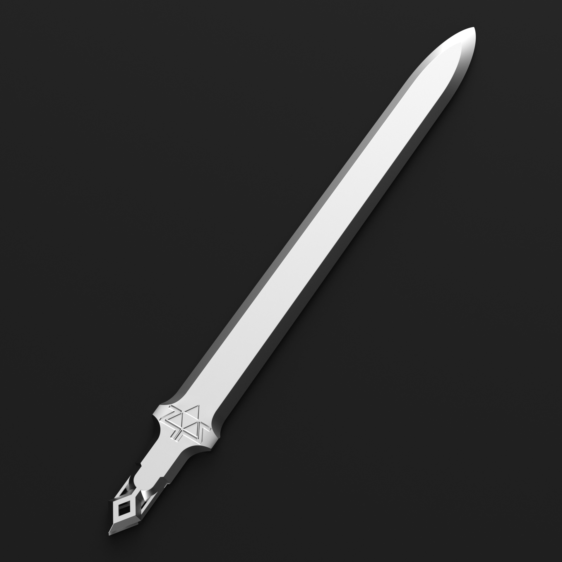 LoZ: BotW Master Sword Alternative Blade (Single Piece)