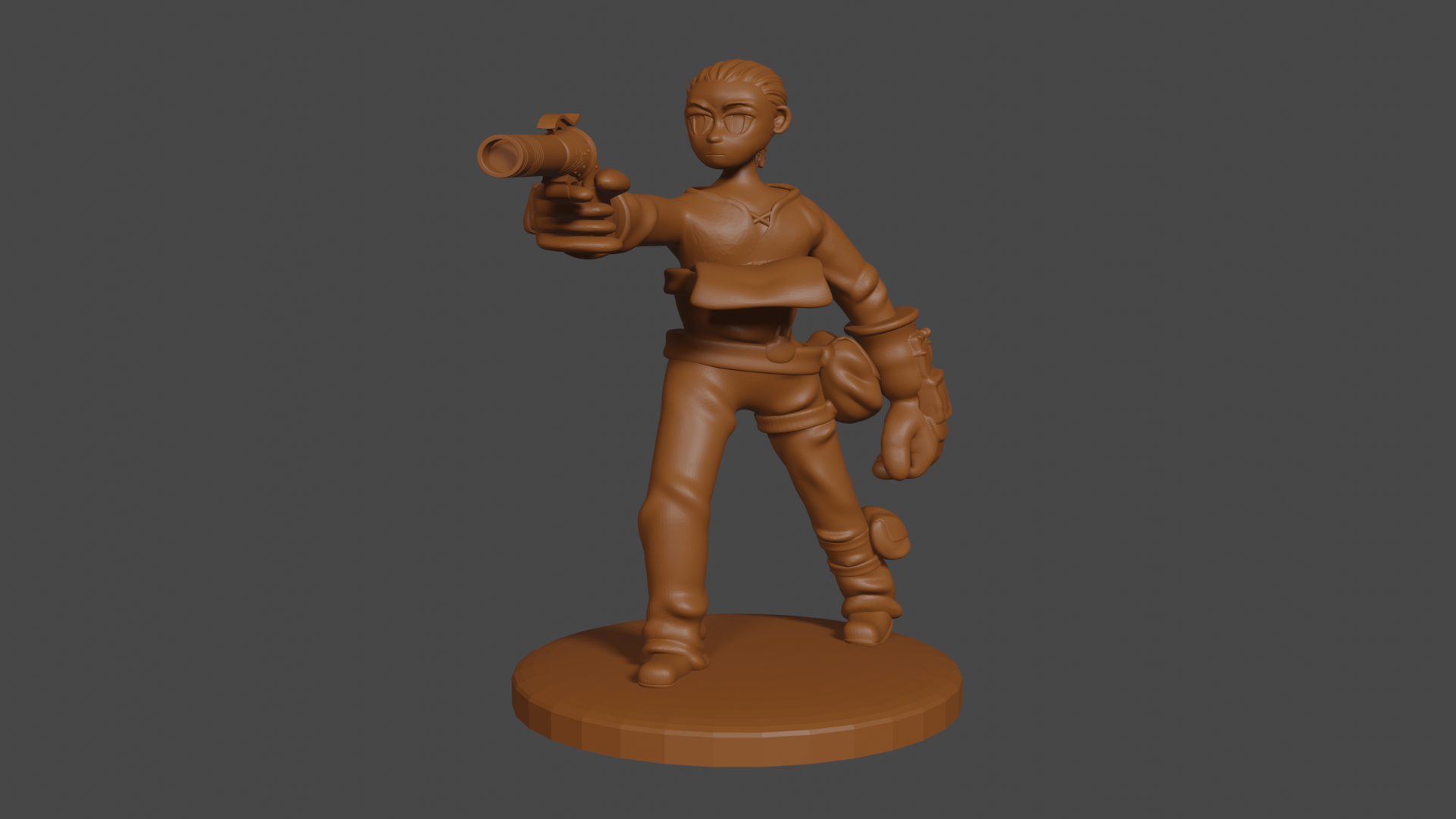 Final Fantasy Tactics inspired, Mustadio, Tabletop DnD miniature by