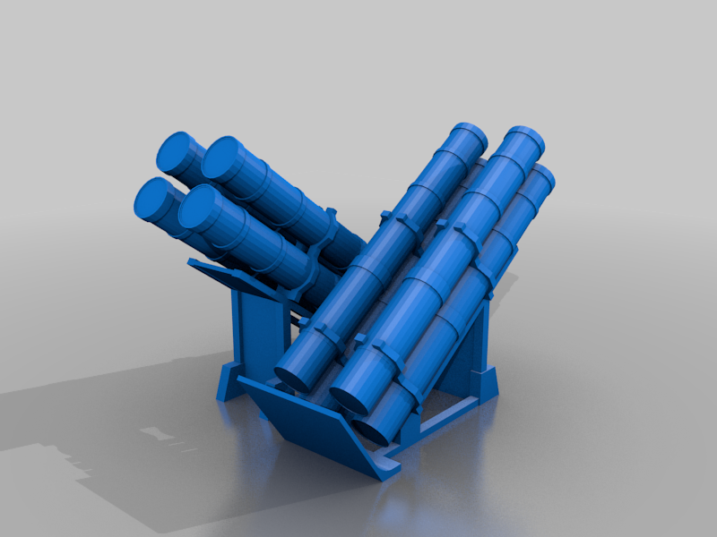 Harpoon Anti Ship Missile Launcher by See Bär | Download free STL model