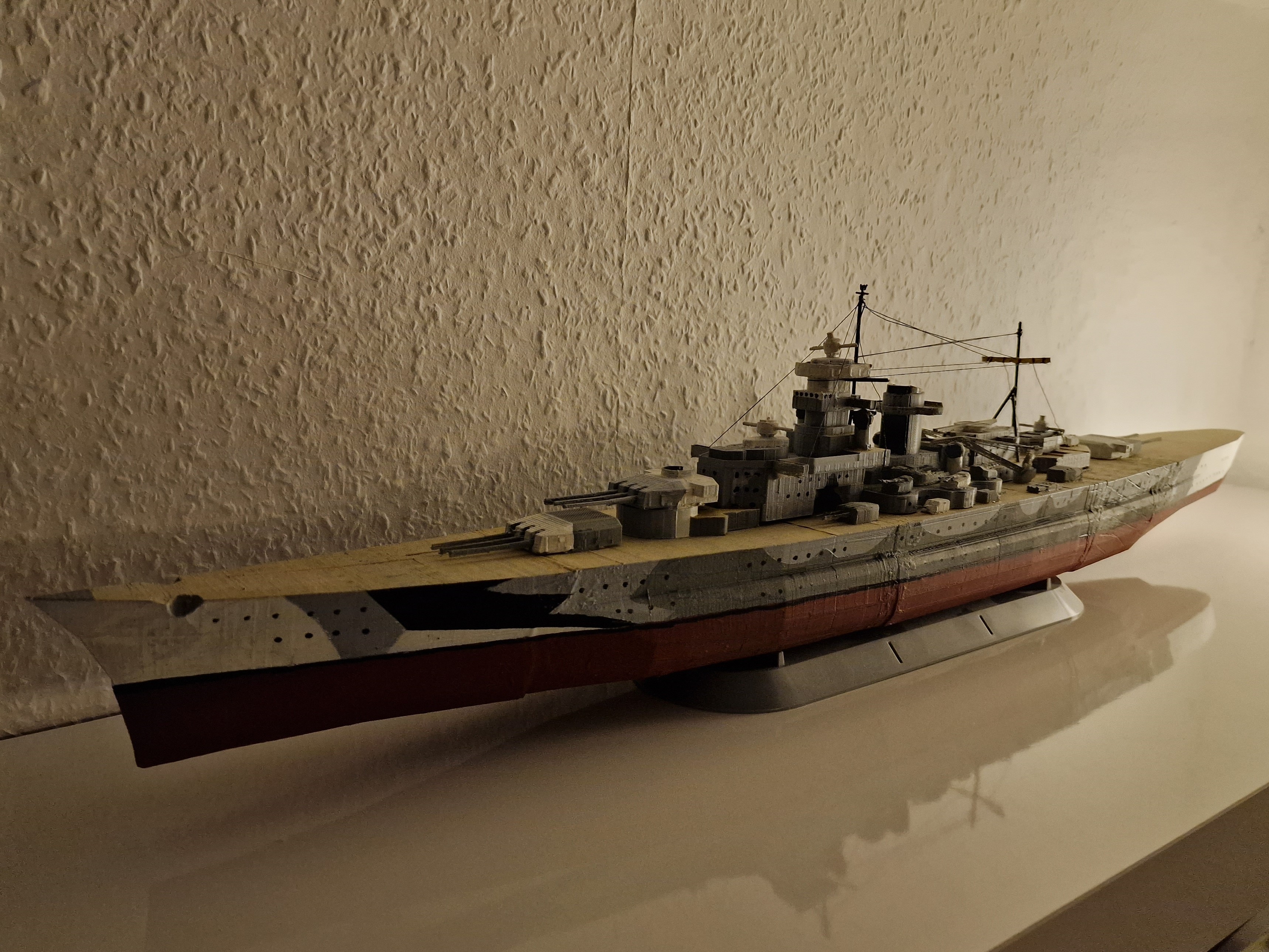 German Battleship Scharnhorst Model by See Bär Download free STL