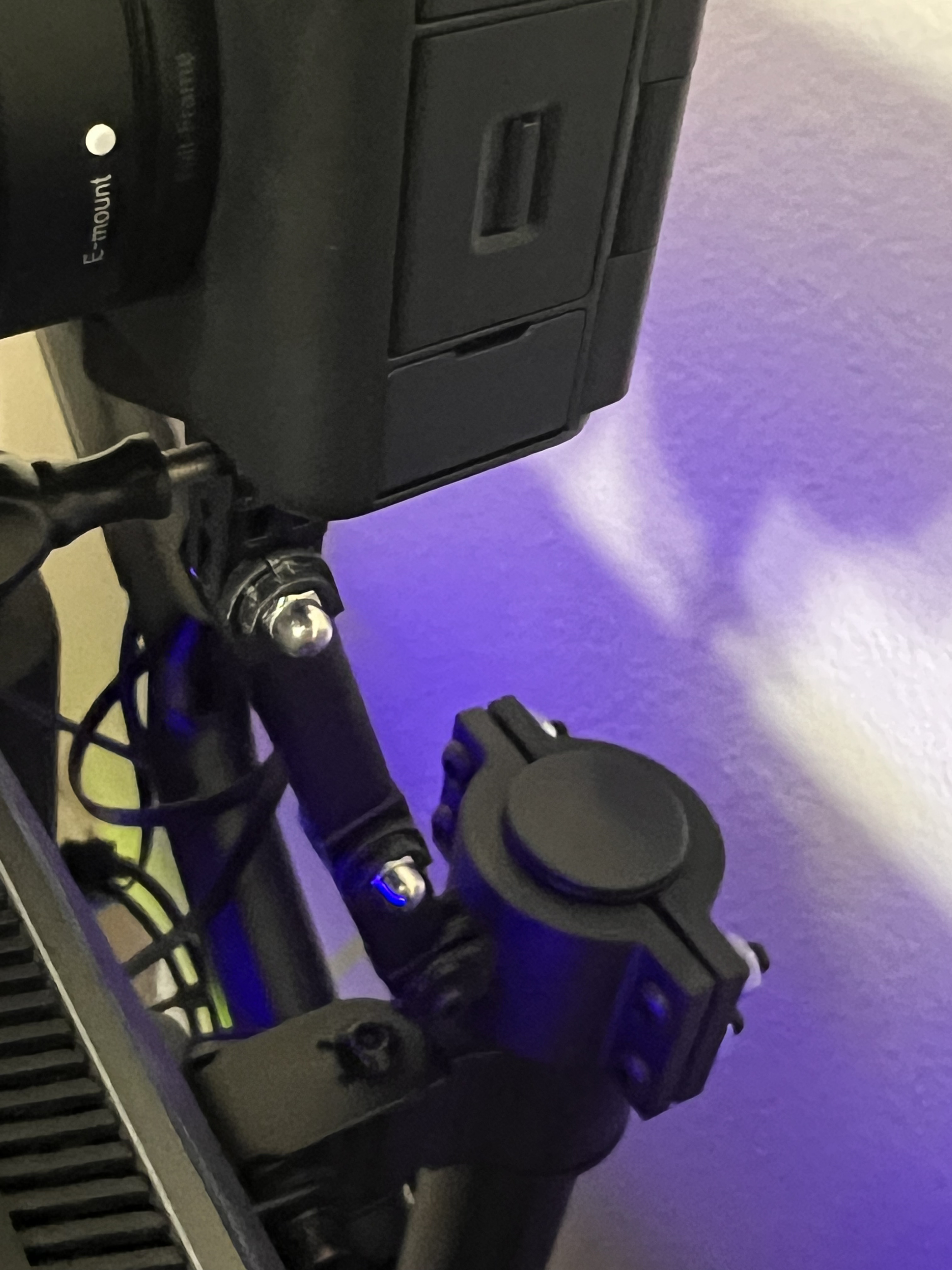 Monitor Pipe Clamp for Sony Camera as webcam by RaptorRL18 Download