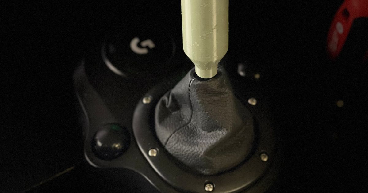 Logitech Shift Knob Replacement Skinny Shifter by Tanner Ray