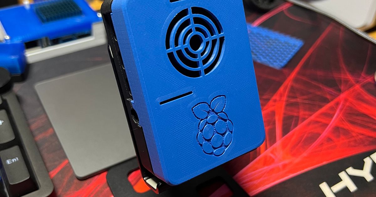 Remix Of Grant Roots Raspberry Pi 4 Case By Darthtommy Download Free Stl Model 