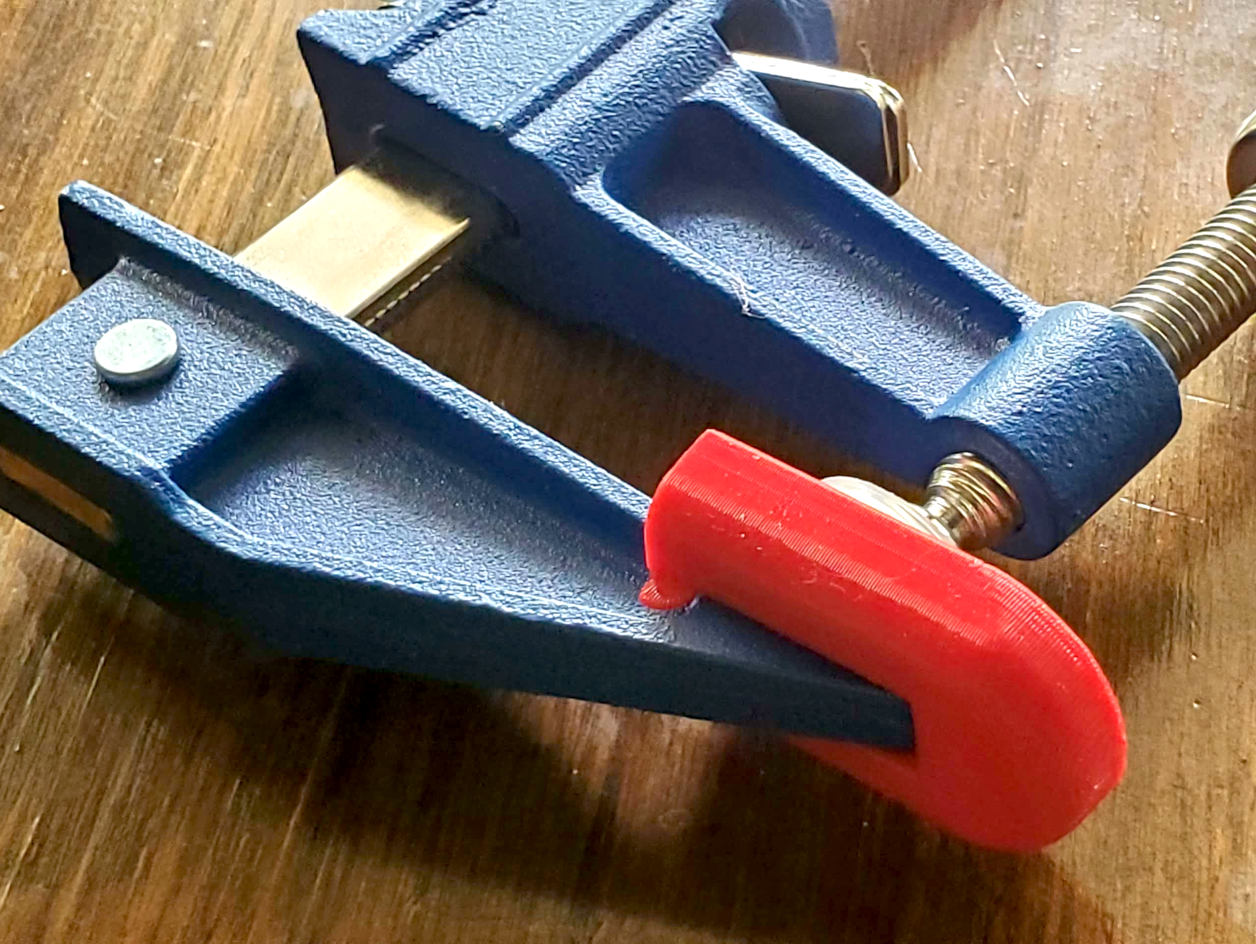 Bar Clamp Pad for Power Fist / Harbor Freight clamps by agmcmll