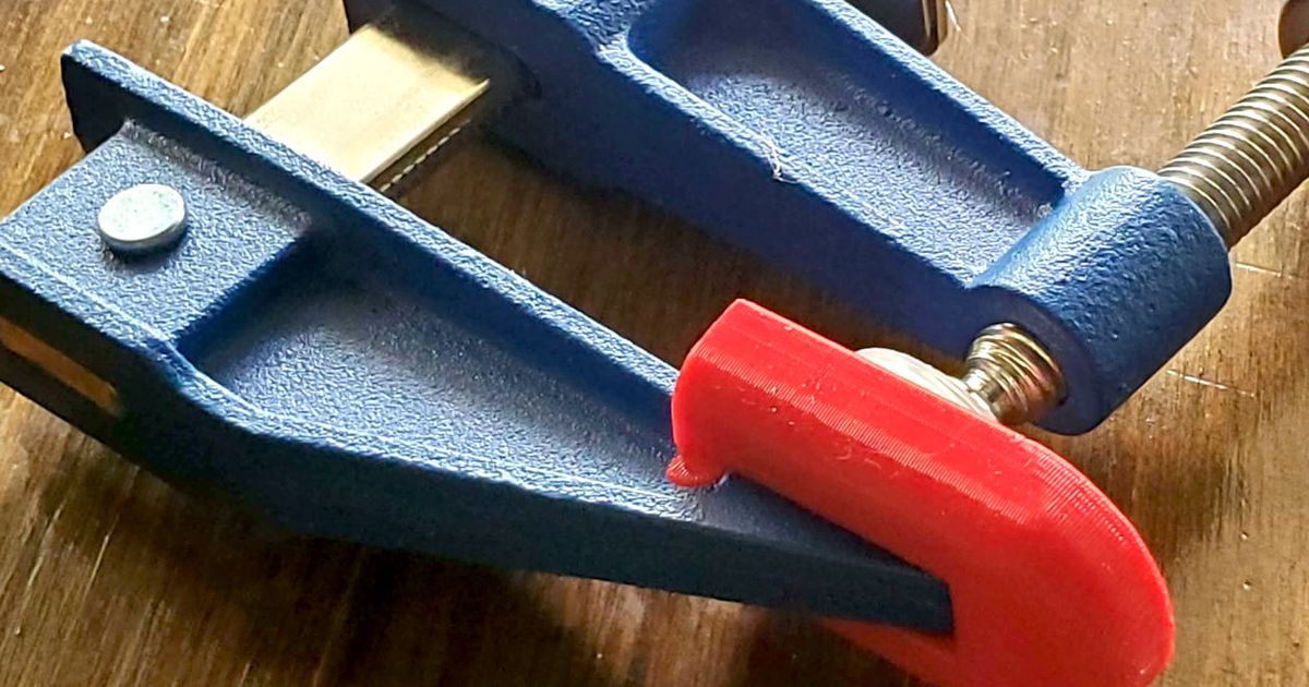 Bar Clamp Pad for Power Fist / Harbor Freight clamps by agmcmll