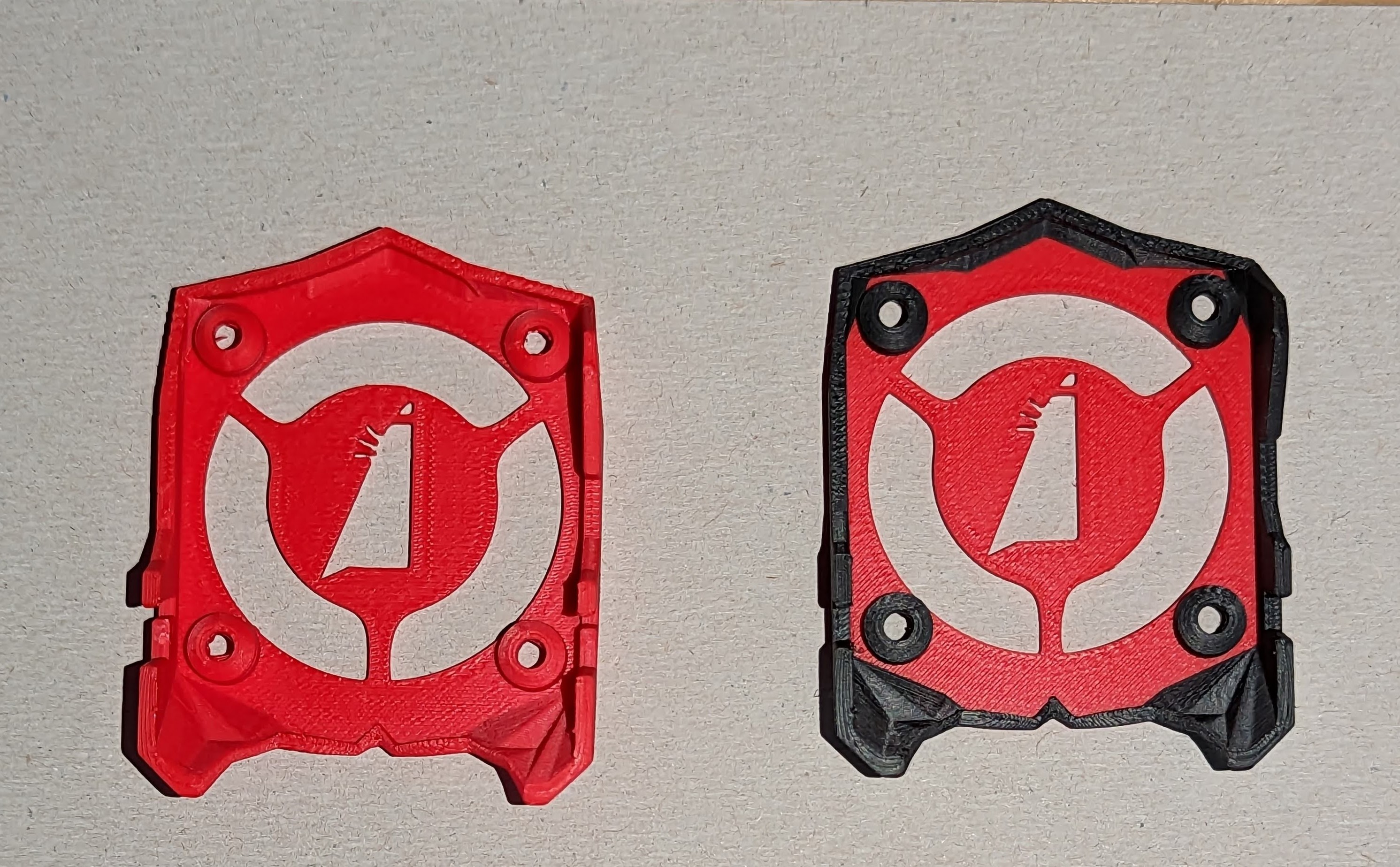 EVA 3 RatRig beefed up fan shroud with logo cutout 3D model thumbnail