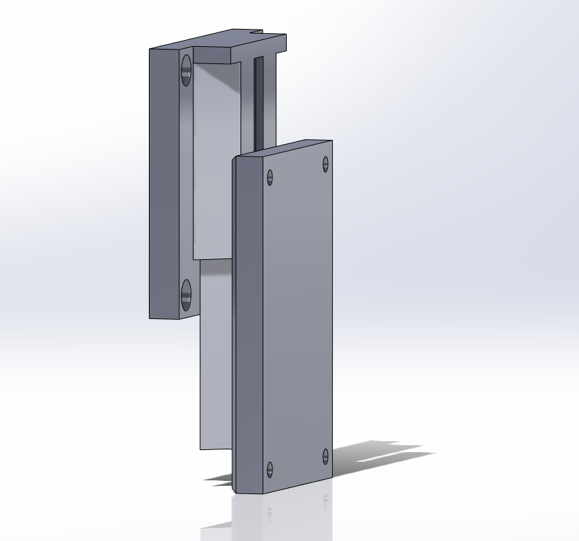 Removable Monitor Mount Vesa100 by Mike | Download free STL model ...