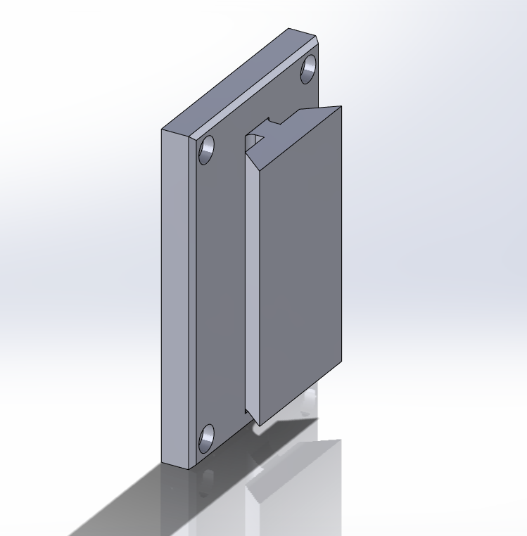Removable Monitor Mount Vesa100 by Mike | Download free STL model ...