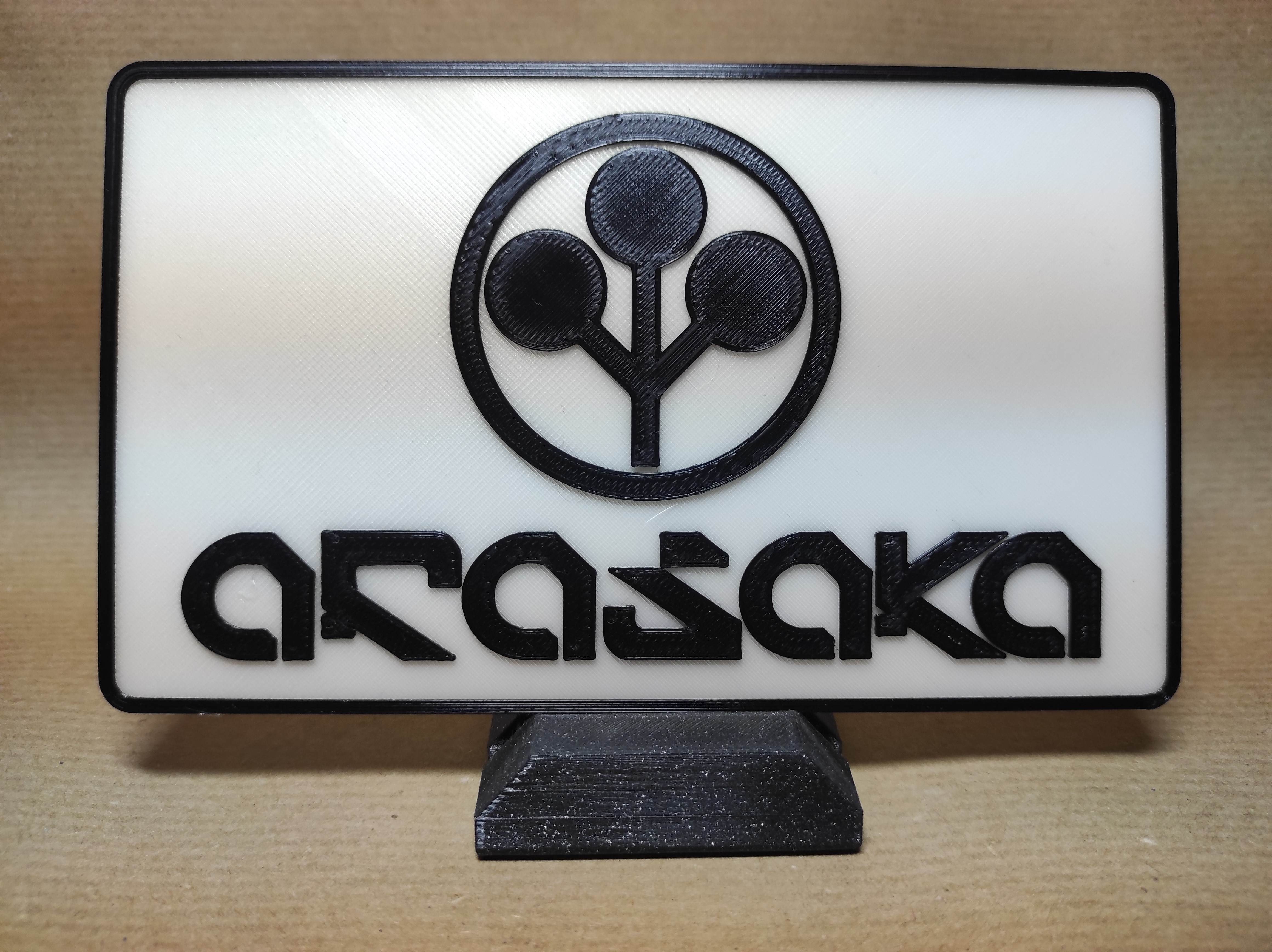 Arasaka sign from Cyberpunk 2077