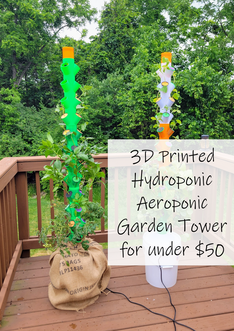 Hydroponic Aeroponic Garden Tower