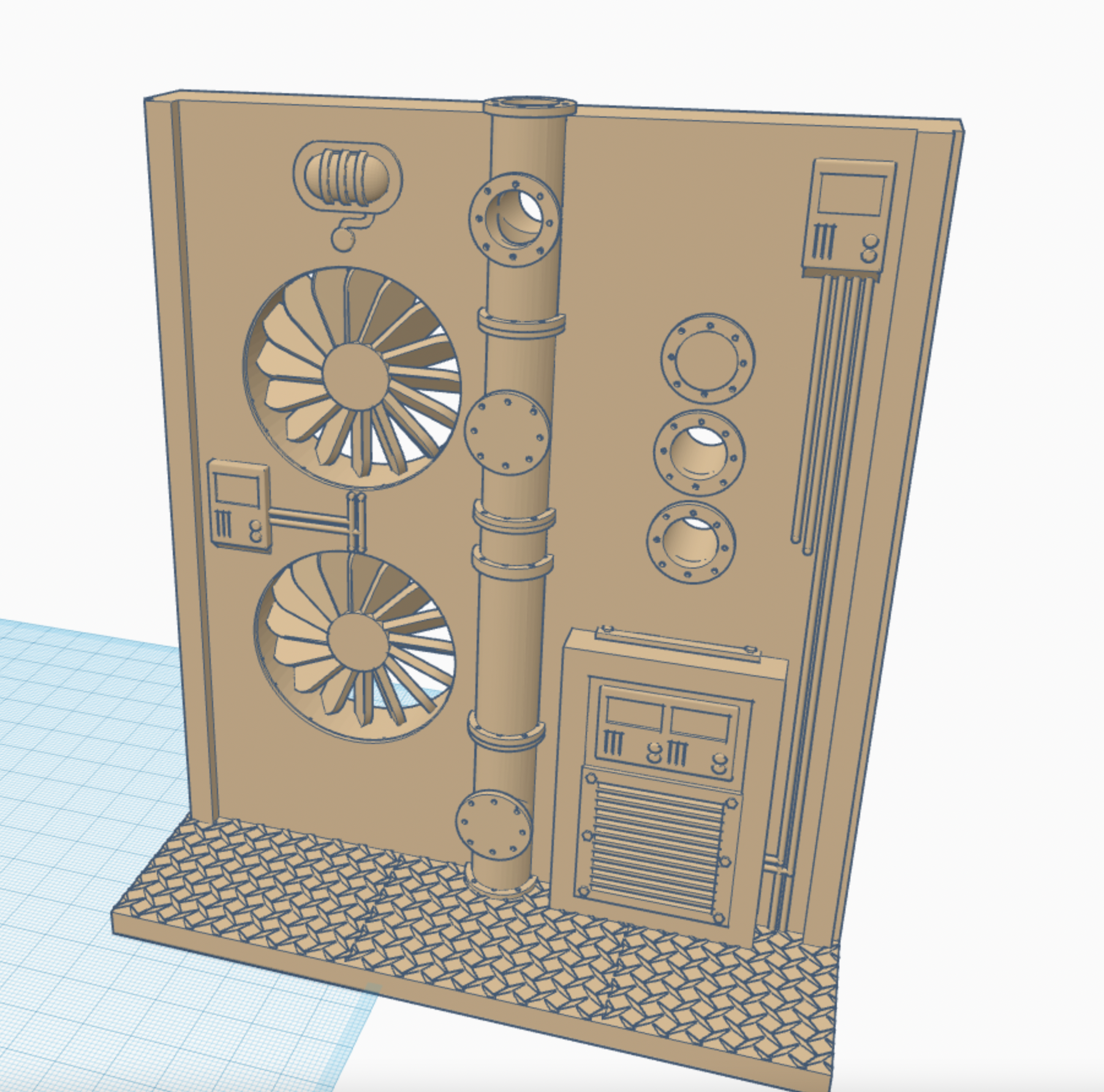 Wargame Walls Fan Room Section 14