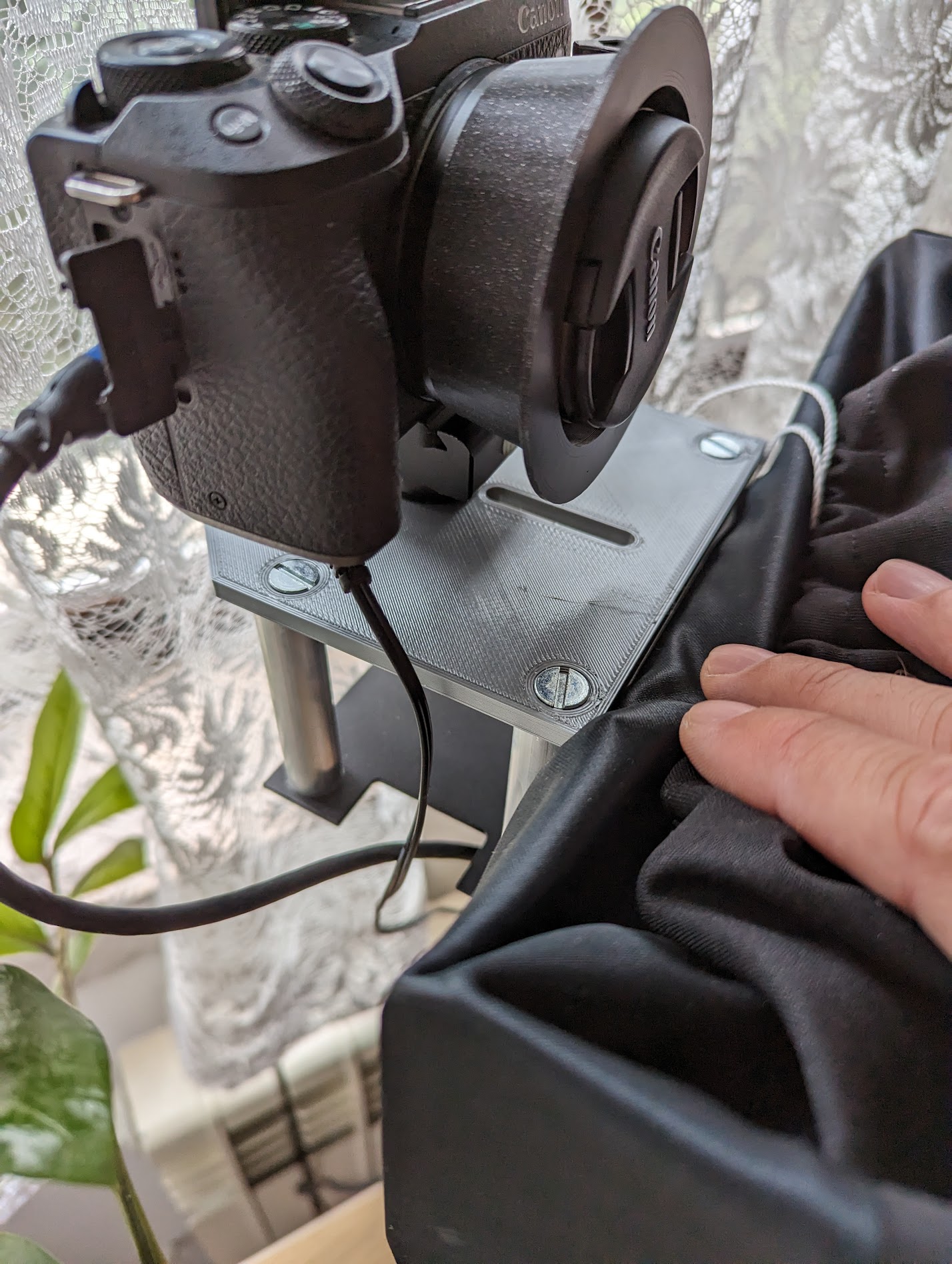 TELEPROMPTER PAD shorter camera base