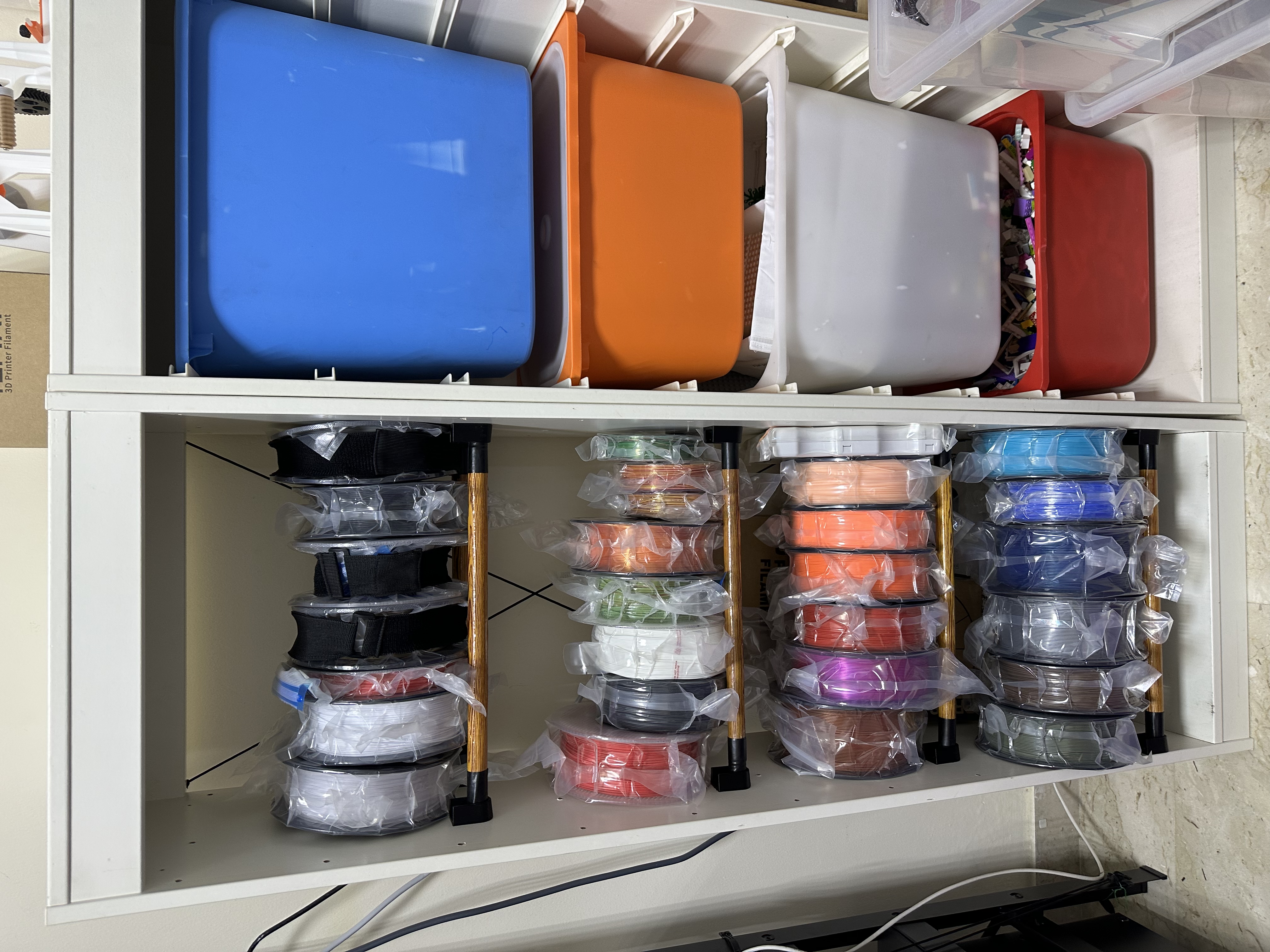 IKEA TROFAST Frame to Filament Spool Storrage