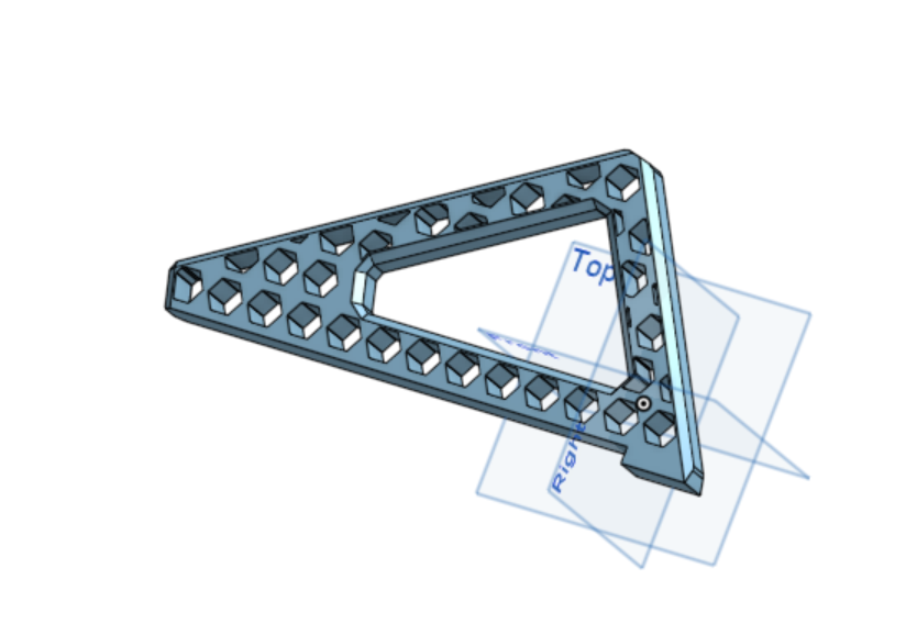 Table Saw Push Block without supports