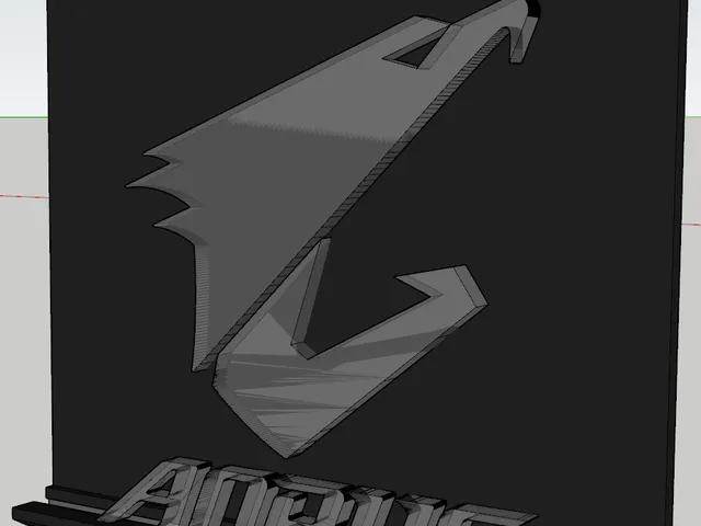Gigabyte AORUS Logo Wallart RGB LED Strip ready