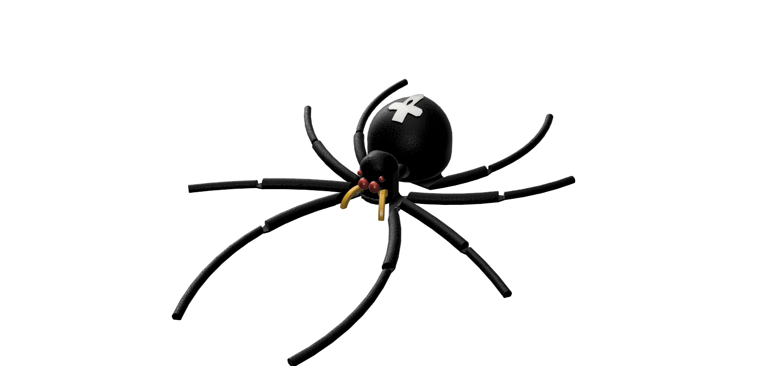 Flexi Spider by Tortel3D | Download free STL model | Printables.com