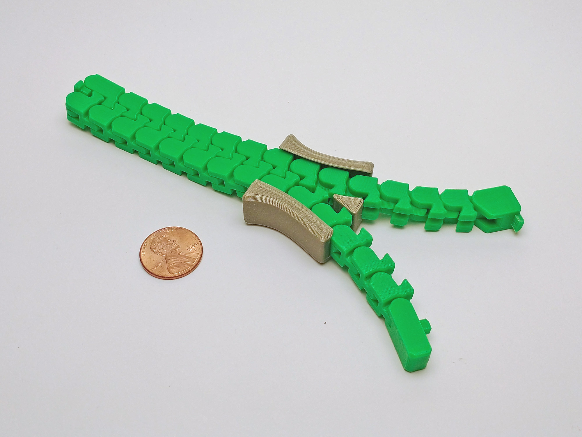 Print-in-Place Zipper