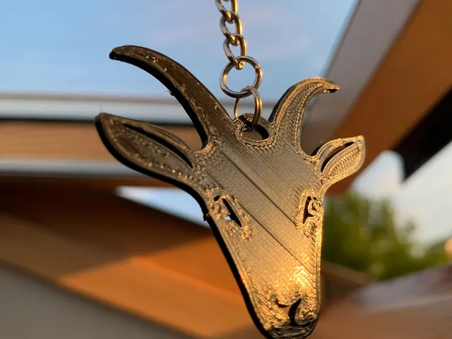 goathead keychain