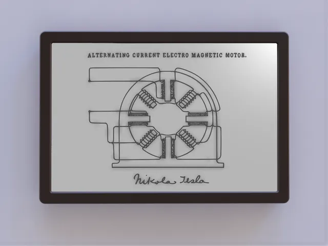 Tesla AC Motor Patent Art