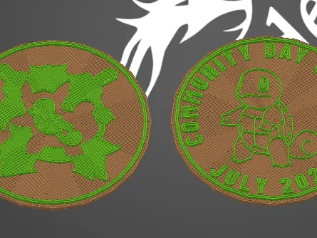 Squirtle Community Day Classic Coin