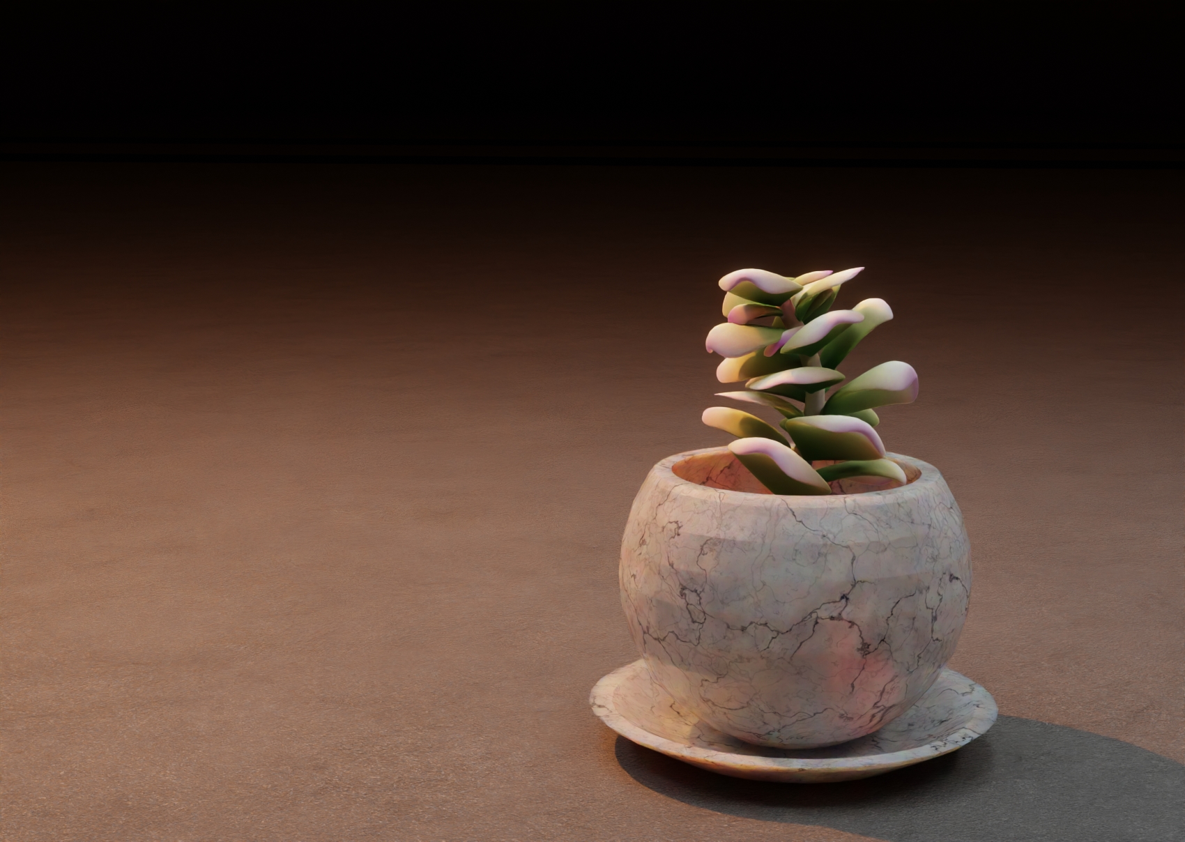 Sphere Planter with Base