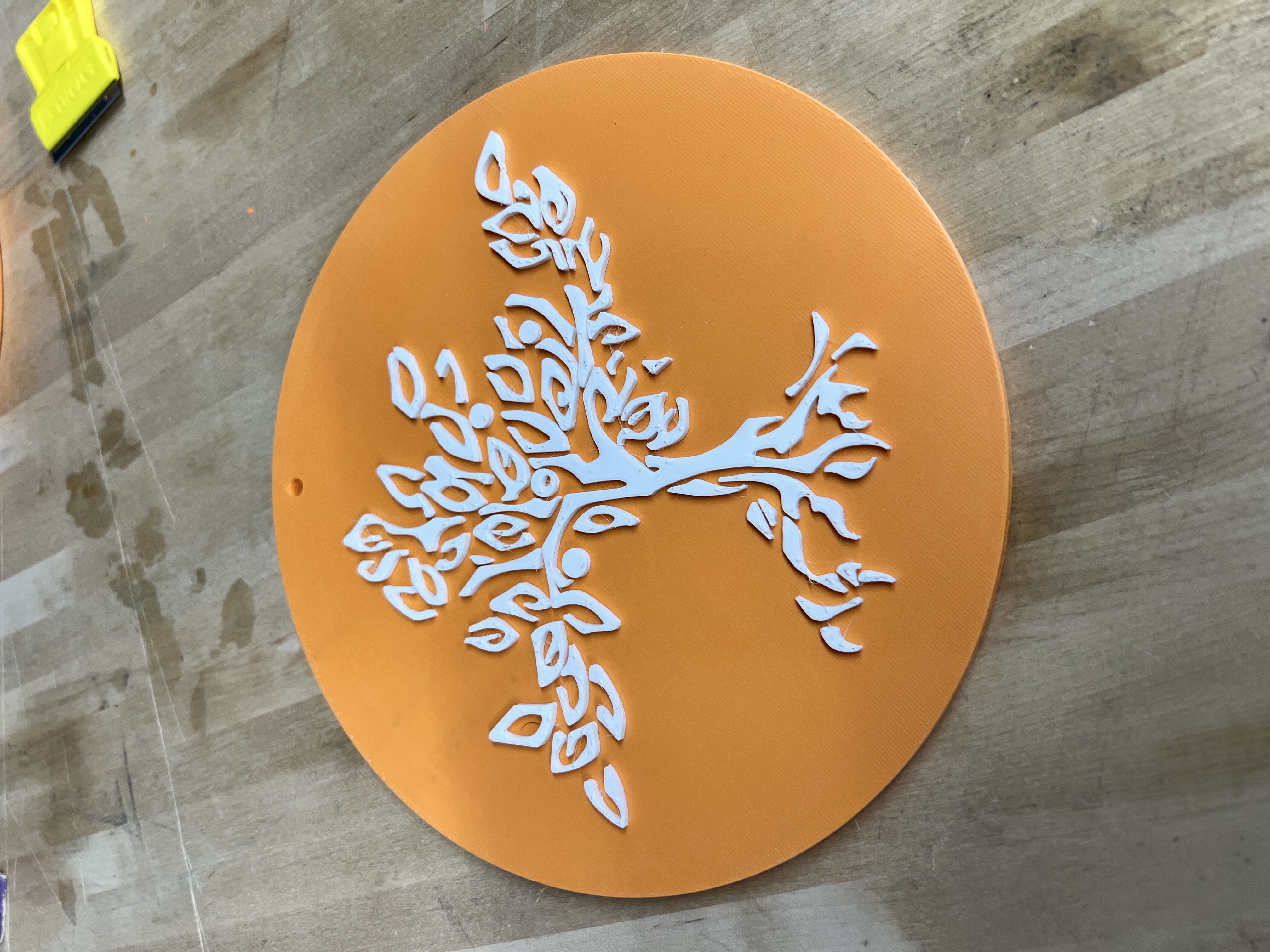Pitzer College / Orange Slice Hanging Party Decoration
