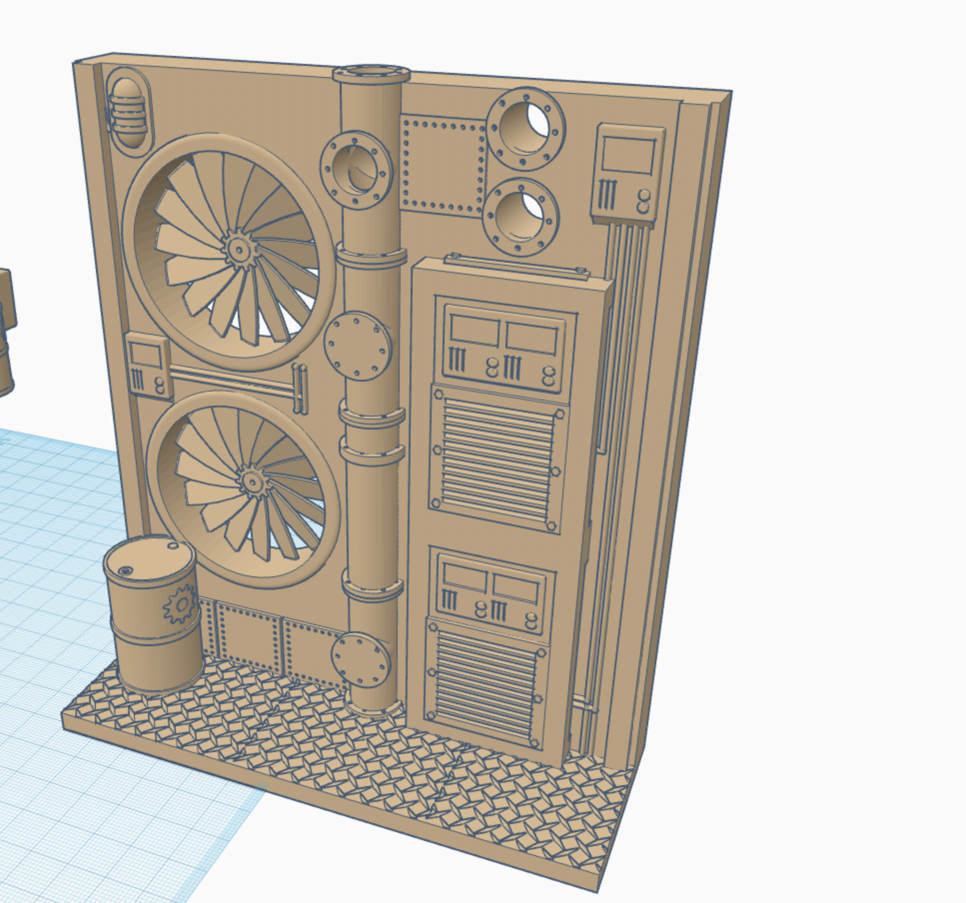 Wargame Walls Fan Room Version 2 Section 15