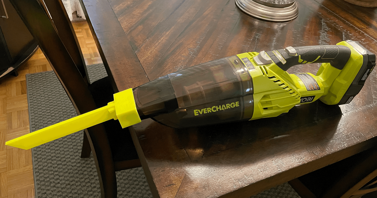 Ryobi Evercharge Vacuum Crevice Tool by KrazeeKamikazee Download free