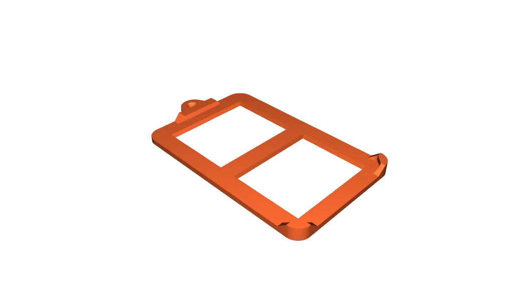 ID Card Holder by Wiseone | Download free STL model | Printables.com