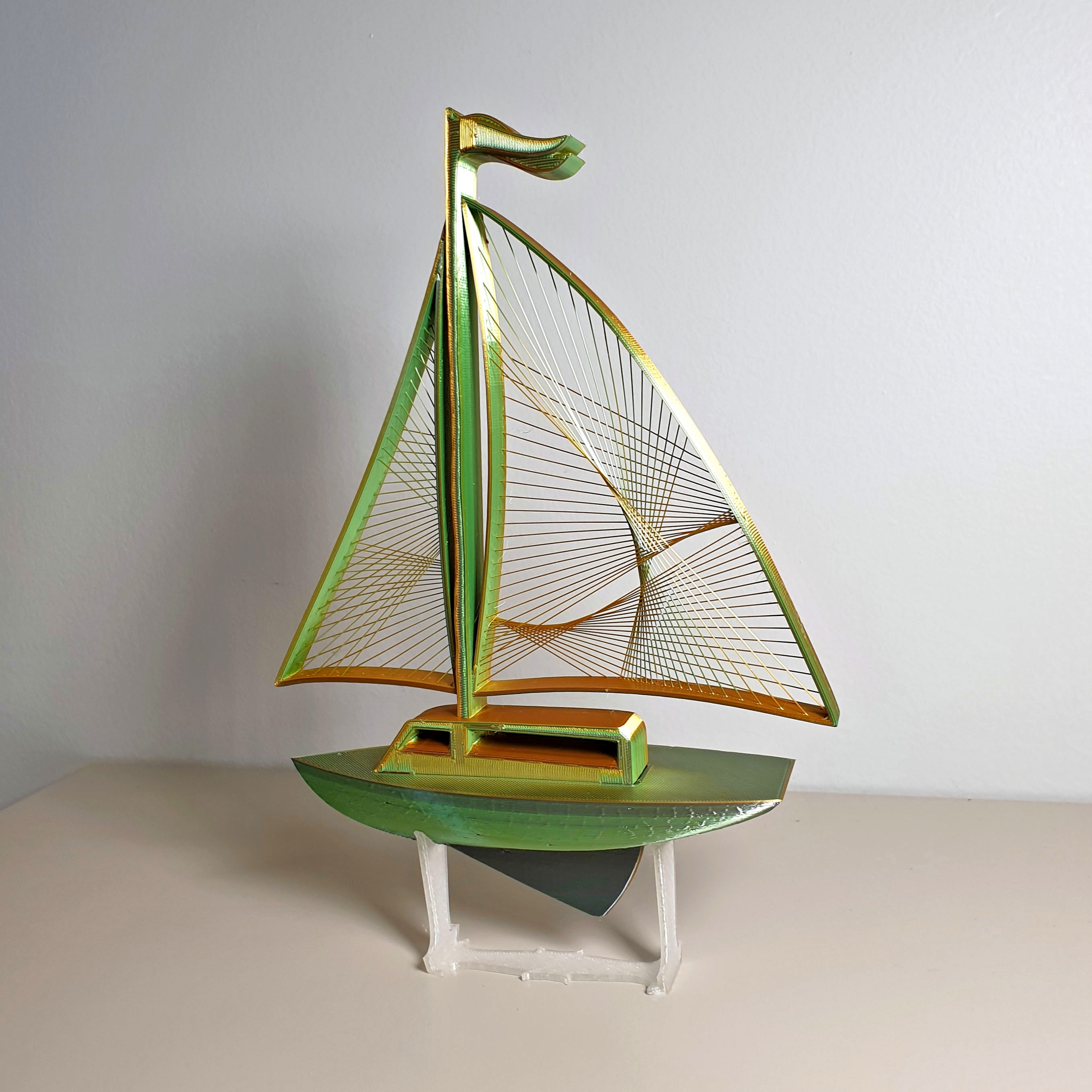 Miniatura 3 do modelo 3D Sailboat
