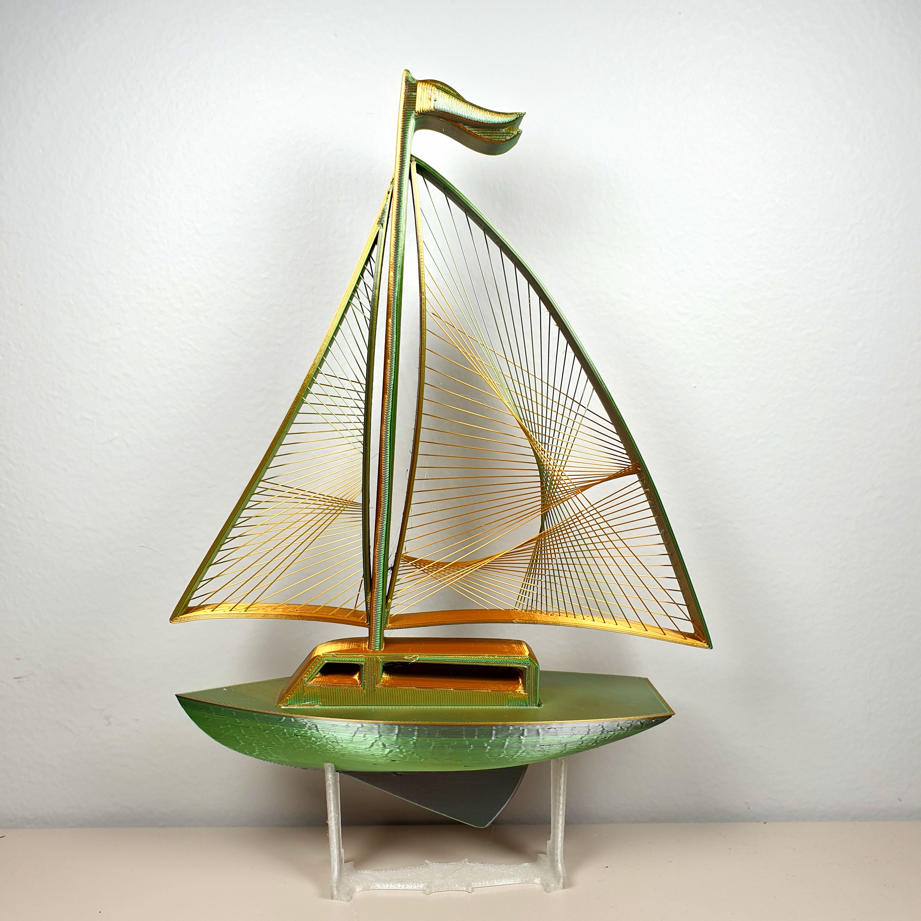 Miniatura 2 do modelo 3D Sailboat