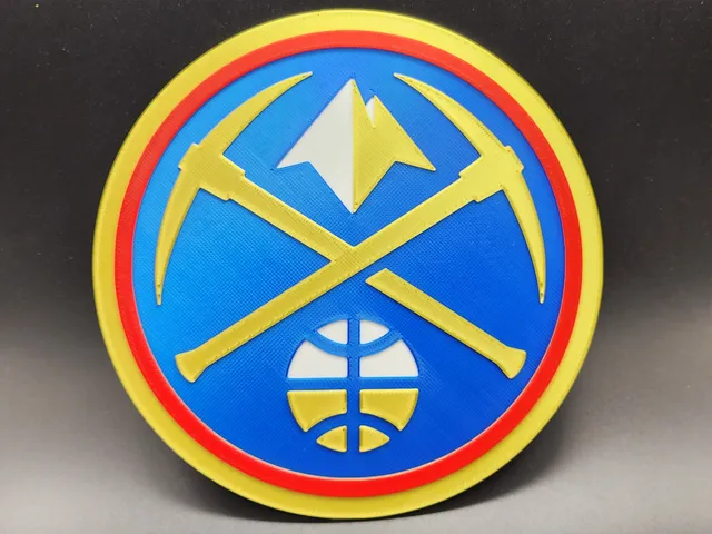 Denver Nuggets Logo 4 Color